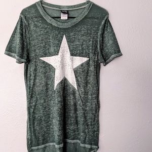 Modern Lux star print lightweight t-shirt